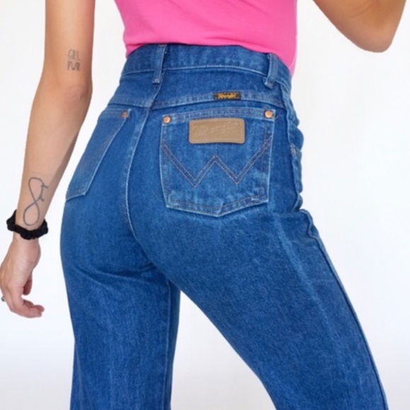 Wrangler Denim - Vintage 90s Wrangler Cotton Blue Jeans High Rise